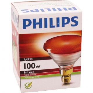 Infrarotsparlampe rot 100 W Philips
