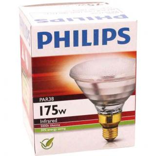 Infrarotsparlampe weiß 175 W Philips
