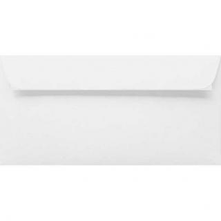 Briefumschlag DL ohne Fenster weiß (100 Stk)