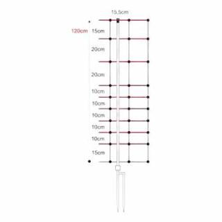 Schafsnetz horinetz high energy 120 cm 50 m #2